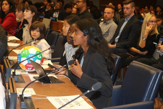 Janani Shivakumar spoke about her peace project